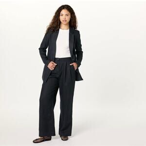 NWT - The Drop Amalia Black Trousers Business Casual sz XS‎